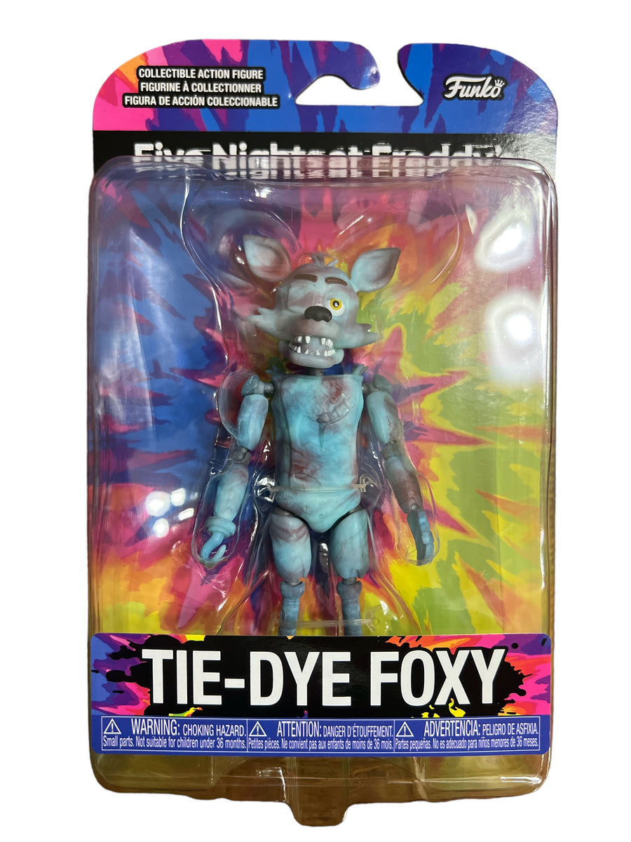 FNAF Five Nights at Freddy's Tie Dye Foxy Articulated Action