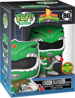 Funko Pop! Digital: Power Rangers- Green Ranger with Sword of Darkness NFT GRAIL Physical Pop