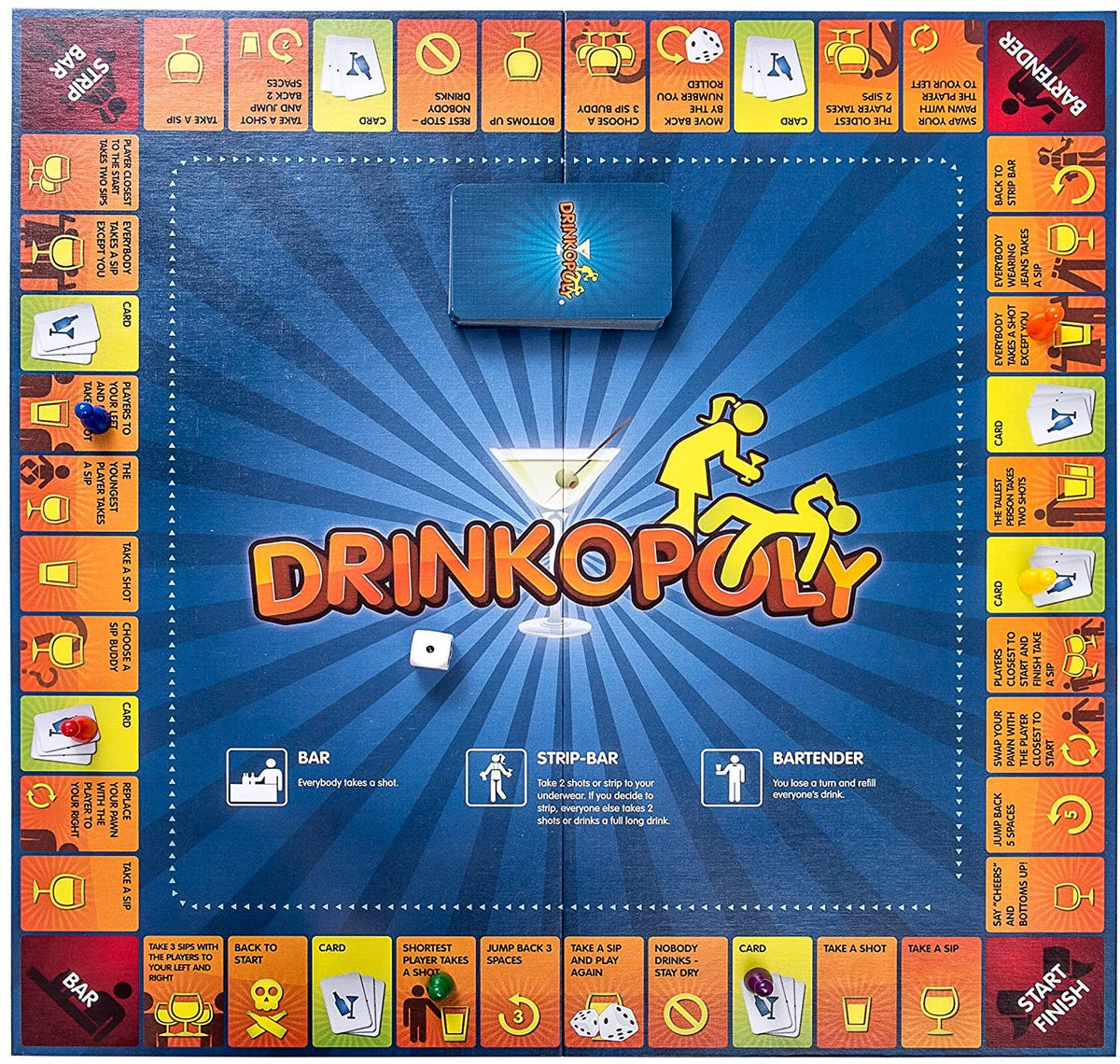 Drinkopoly Drinking Game | Lost Trading Post