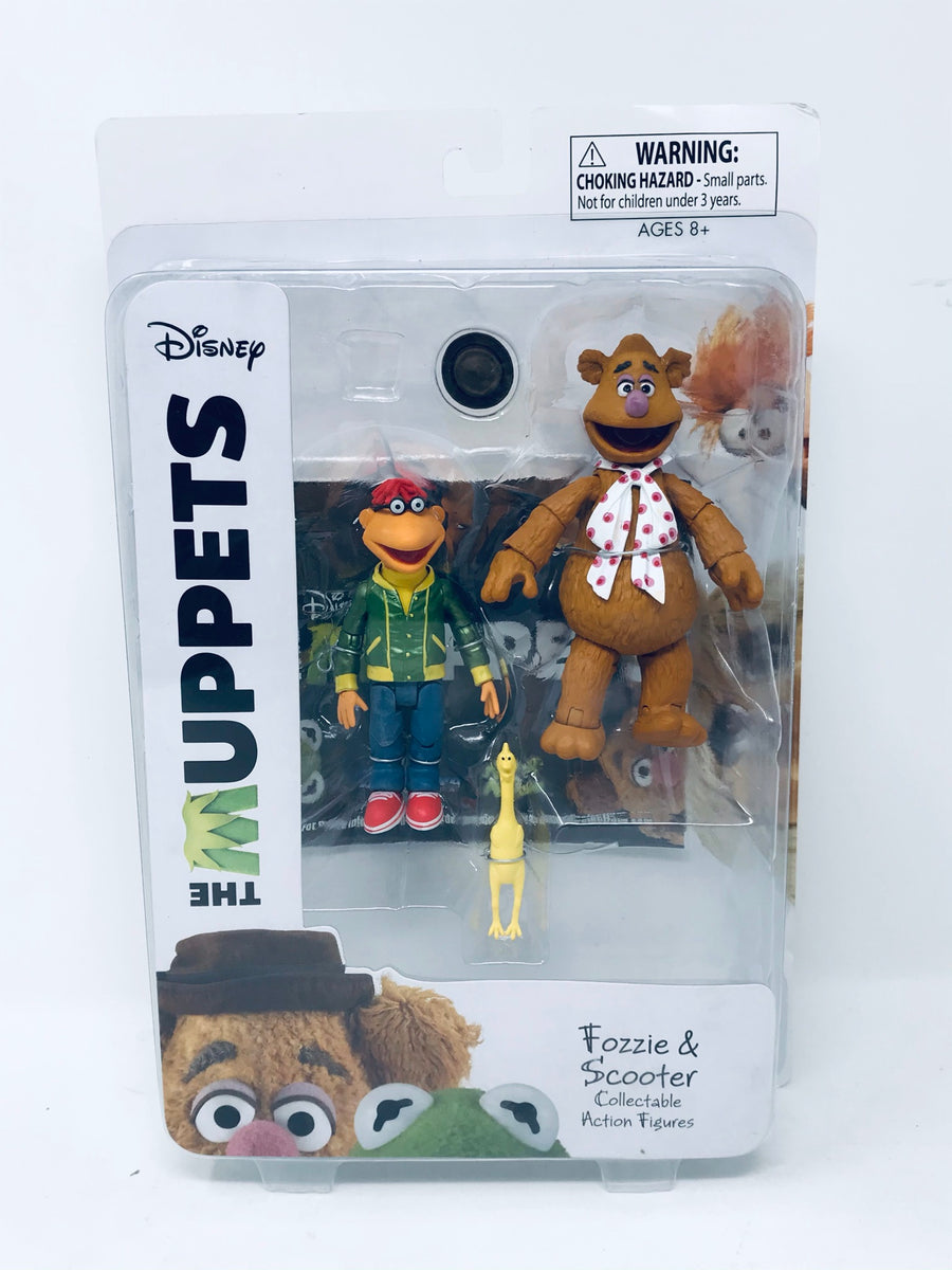 Disney The Muppets Fozzie and Scooter Action Figures by Diamond Select |  Lost Trading Post