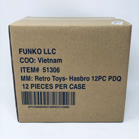Funko Mystery Mini Vinyl Figures: Retro Toys Hasbro - Case of 12 Blind Box Figures