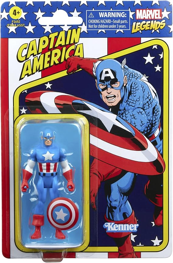 Marvel Hasbro Legends Captain America Action Figure