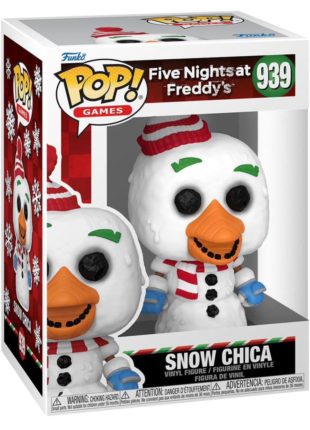 Funko Pop! Games: Five Nights at Freddy's Holiday Snow Chica