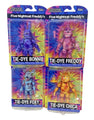 FNAF Five Nights at Freddy's Tie Dye Set of 4 Articulated Action Figures By Funko