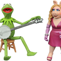 Diamond Select - The Muppets Best of Series 1: Kermit & Miss Piggy Action Figure Two-Pack