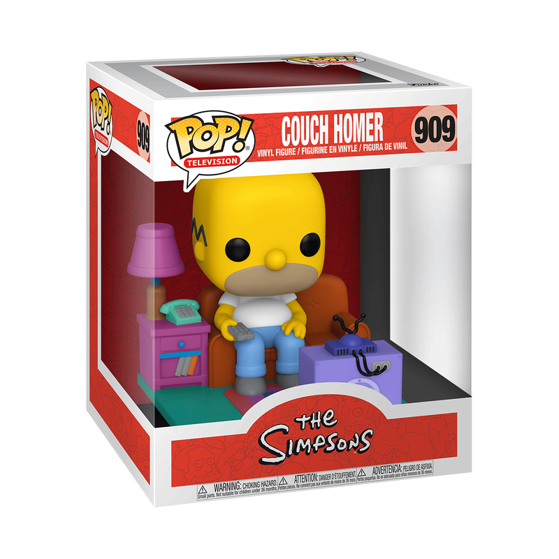 Funko Pop! TV: The Simpsons: Deluxe Homer Watching TV