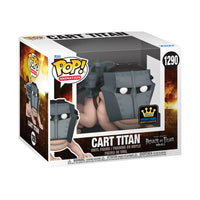 Funko Pop! Animation: Attack on Titan - Cart Titan - Teal Specialty Series Sticker
