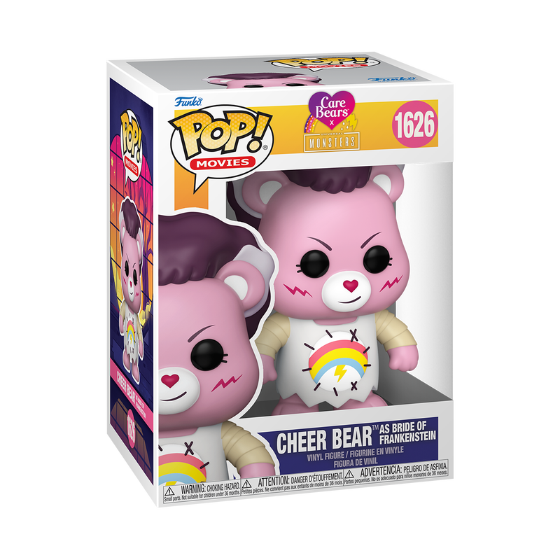 Funko POP! Animation: Care Bears - Cheer Bear As Bride of Frankenstein #1626