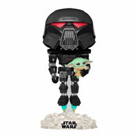 Funko Pop! Star Wars - Mandalorian Dark Trooper Entertainment Earth Exclusive
