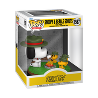 Funko Pop! Deluxe: Peanuts- Snoopy & Beagle Scouts #1587
