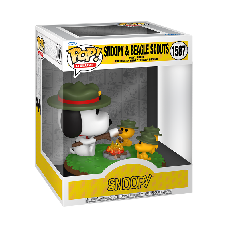 Funko Pop! Deluxe: Peanuts- Snoopy & Beagle Scouts #1587