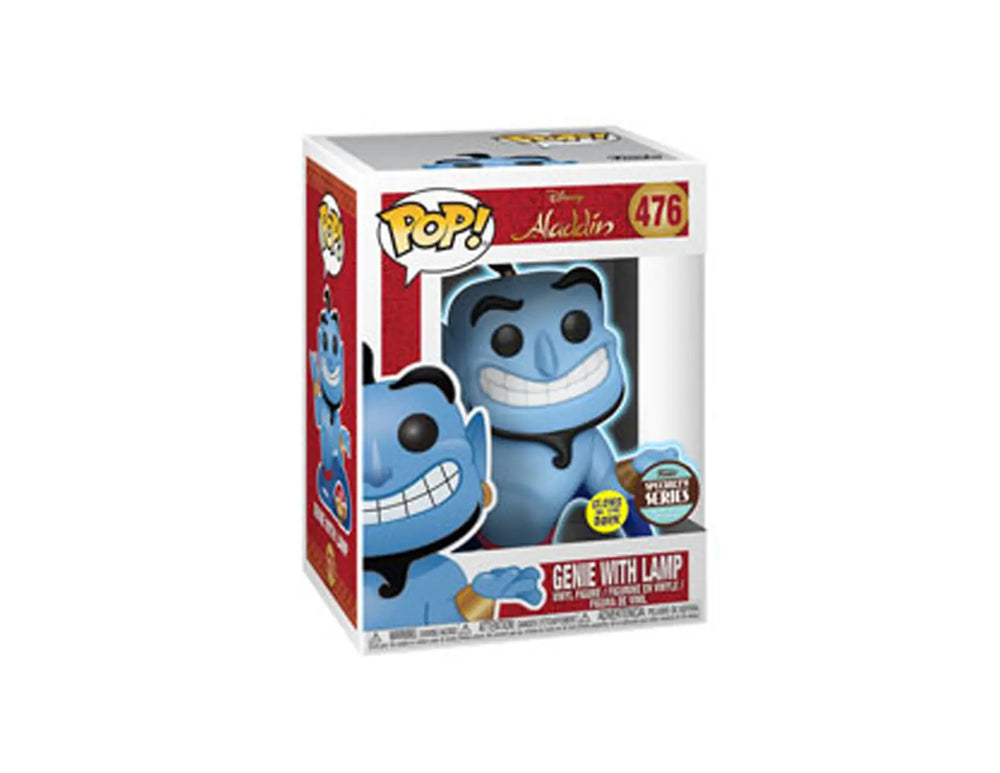 Funko Pop:  Disney: Aladdin - Genie with Lamp Glow in the Dark Specialty Series #476