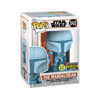 Funko Pop! Star Wars - Mandalorian Halo GITD Entertainment Earth Exclusive