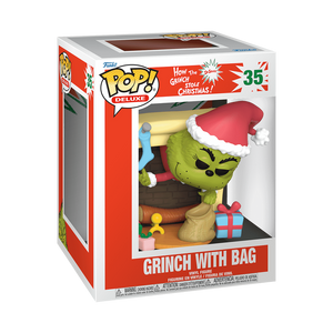 Funko POP! Deluxe: How the Grinch Stole Christmas - Grinch with Bag #35