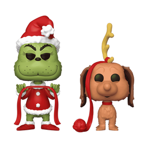 Funko POP! Books: How the Grinch Stole Christmas - Grinch and Max 2 Pack