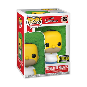 Funko Pop! TV: The Simpsons: Homer in Hedges Entertainment Earth Exclusive