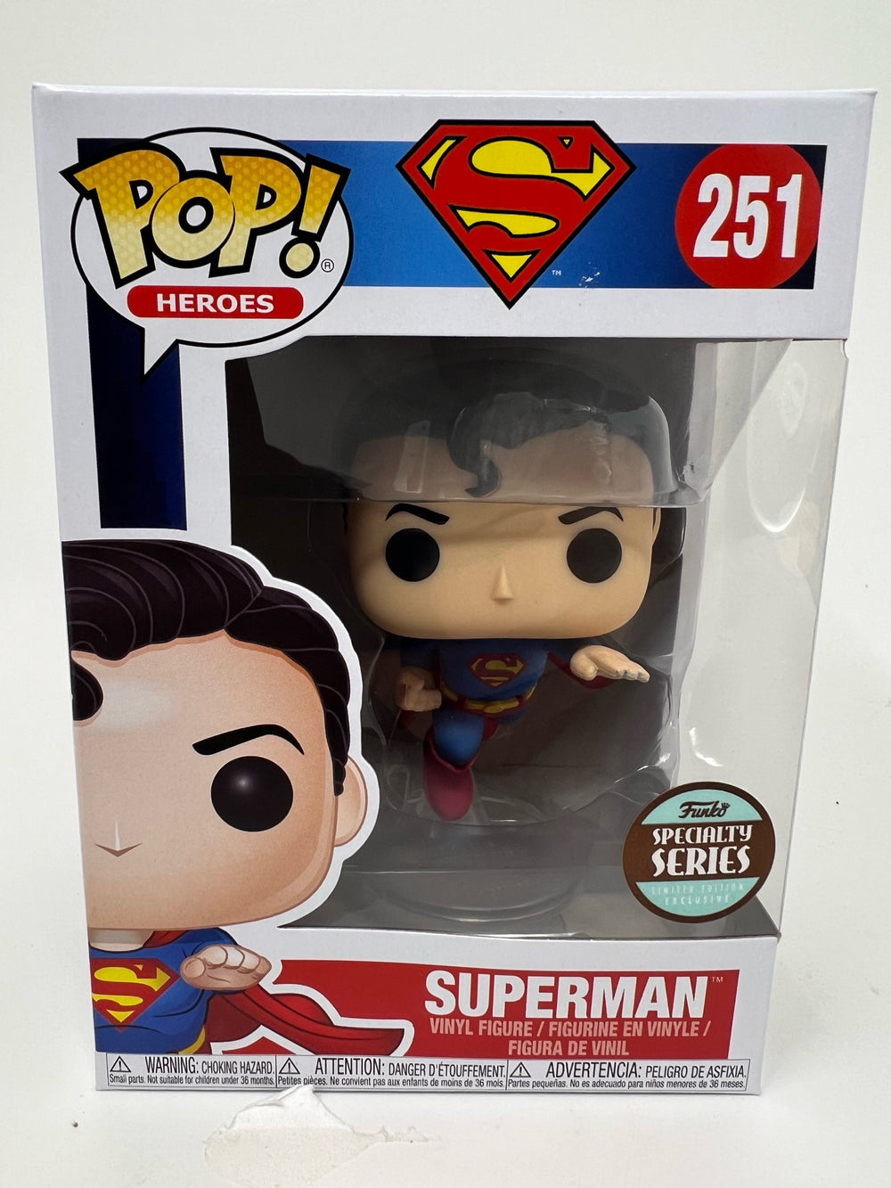 Funko Pop: Heroes - Superman #251 Specialty Series