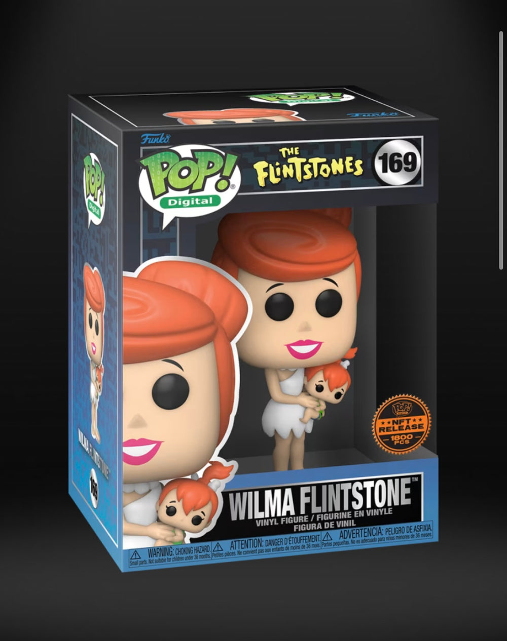 Funko Pop! Digital: The Flintstones - Wilma NFT Physical Pop