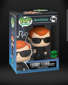 Funko Pop! Digital: Matrix - Freddy Funko as Neo NFT Physical Pop