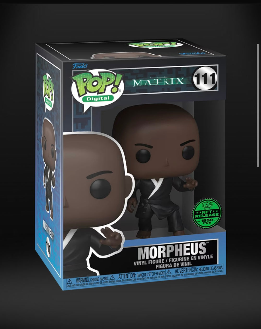 Funko Pop! Digital: Matrix - Morpheus NFT Physical Pop