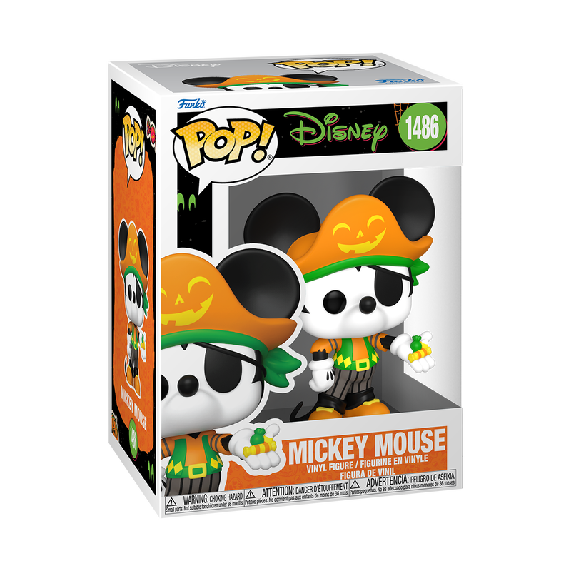 Funko Pop! Disney: Halloween Mickey Mouse in Pirate Costume 1486