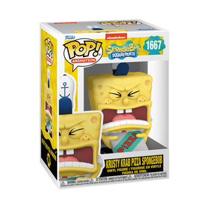 Funko Pop! Animation- Spongebob Squarepants - Krusty Krab Pizza Spongebob #1667