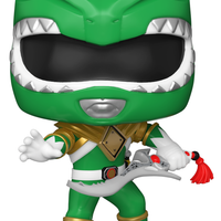 Funko Pop! Digital: Power Rangers- Green Ranger with Sword of Darkness NFT GRAIL Physical Pop