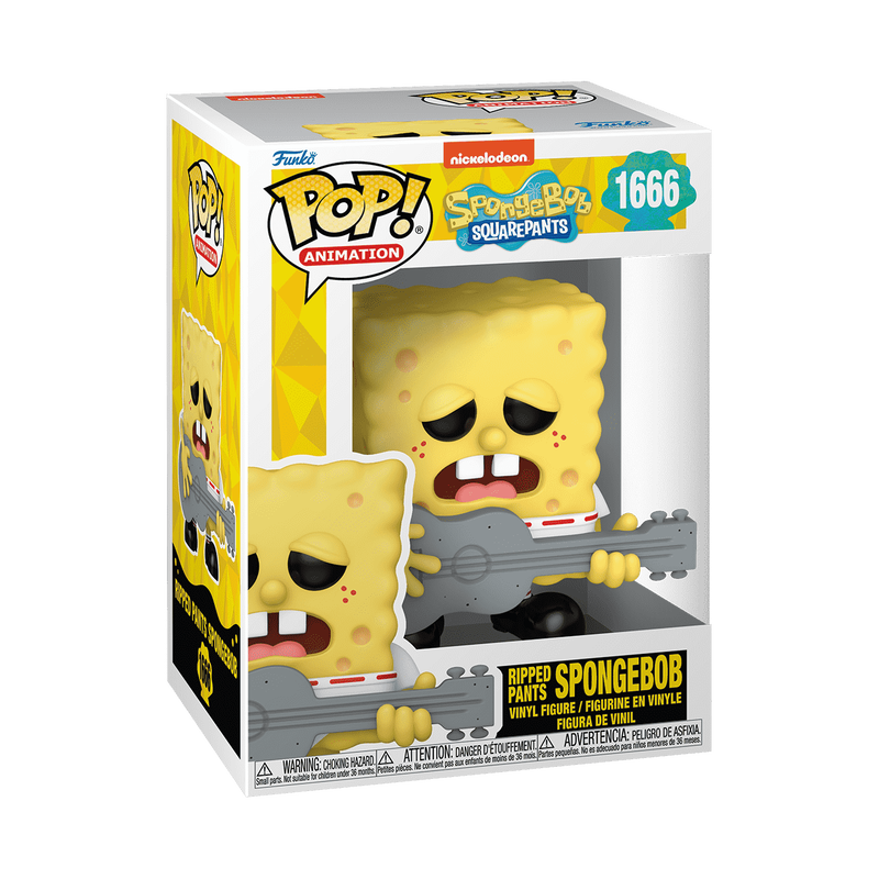 Funko Pop! Animation- Spongebob Squarepants - Ripped Pants Spongebob #1667