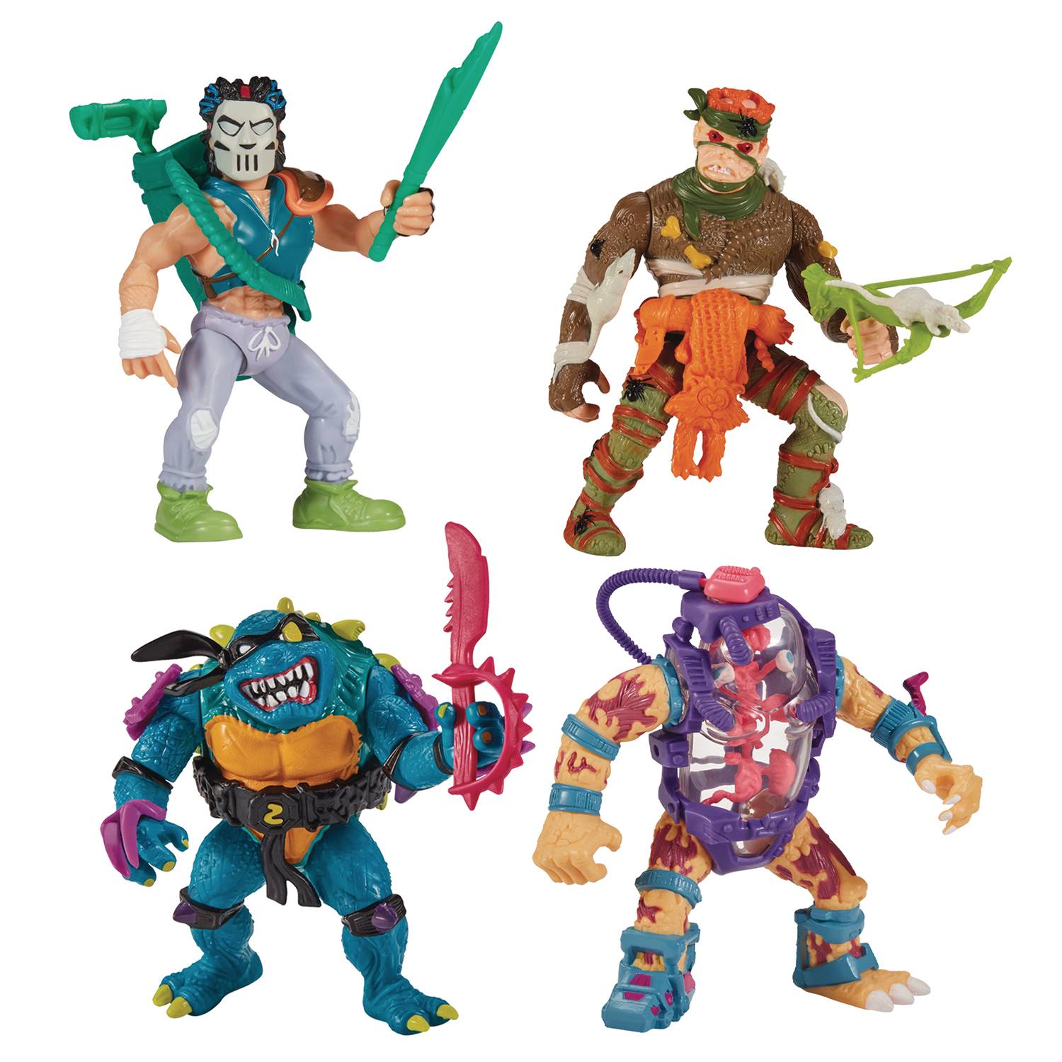 Teenage Mutant Ninja Turtles TMNT Classic Action Figure Set