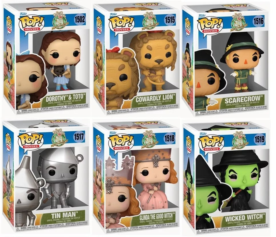 Funko Pop! Movies: Wizard of Oz Set of 6 *Discount Bin*