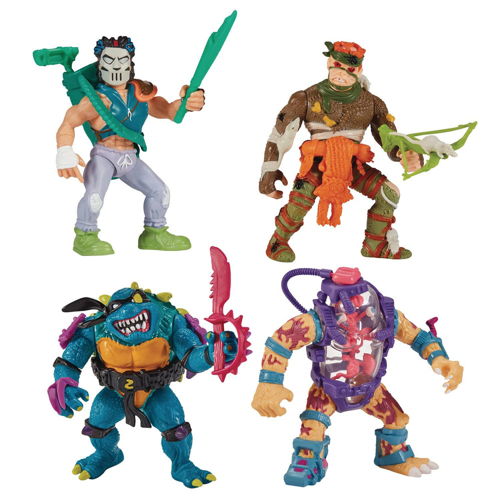 Teenage Mutant Ninja Turtles TMNT Classic Action Figure Set PX Previews Exclusive