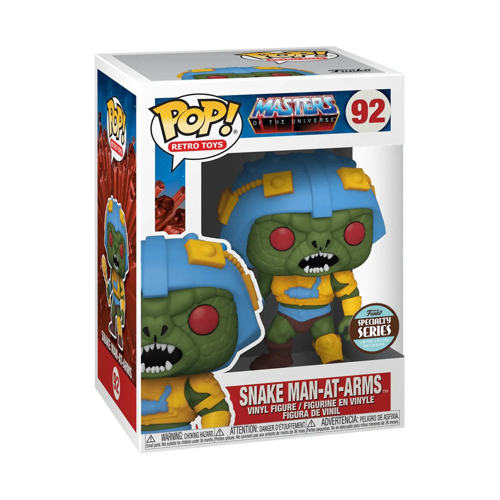 Funko Pop! MOTU Masters of the Universe - Snake Man-at-Arms Specialty Series Exclusive