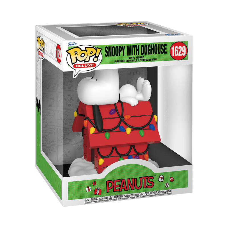 Funko Pop! Deluxe Peanuts - Snoopy with Doghouse #1629