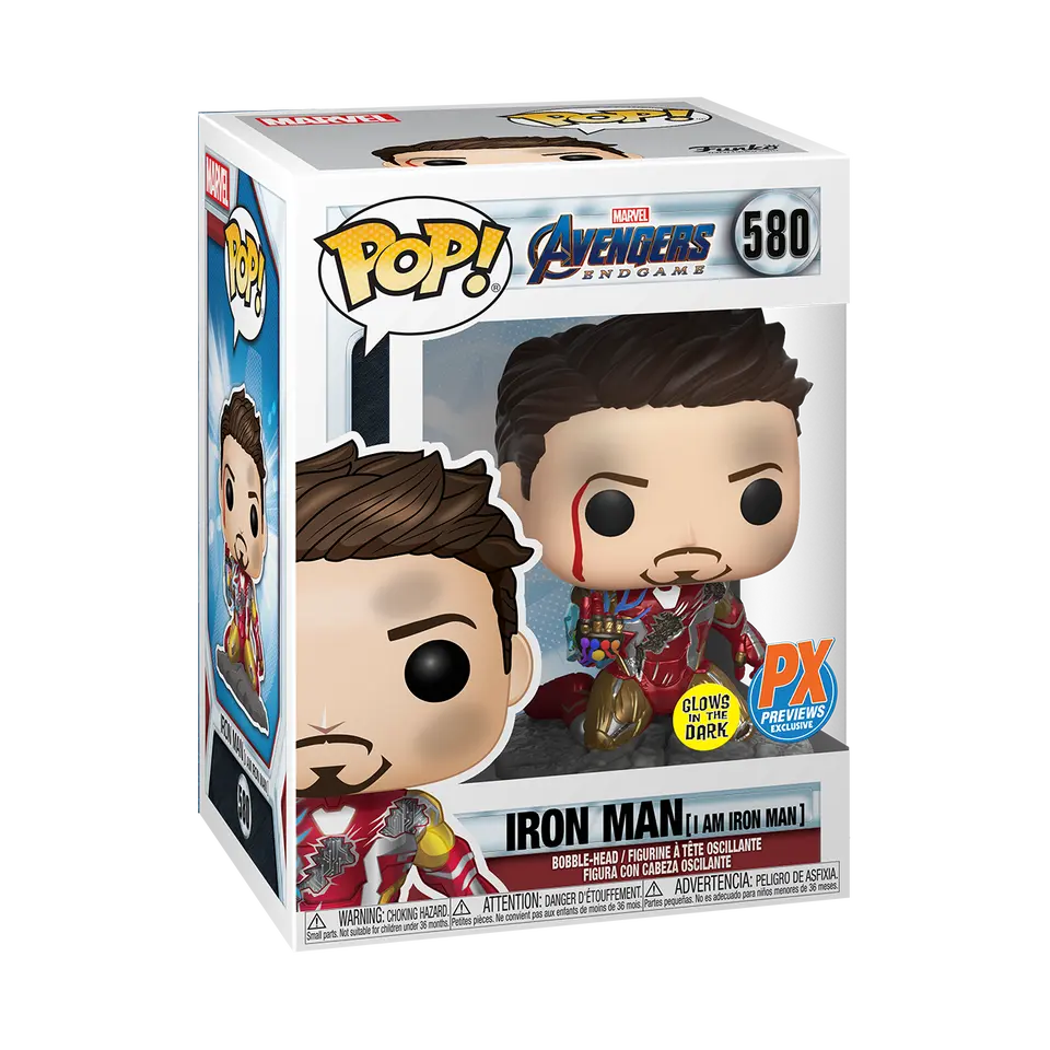 Funko Pop! Marvel: Avengers - Iron Man (I am Iron Man) PX Previews Exclusive