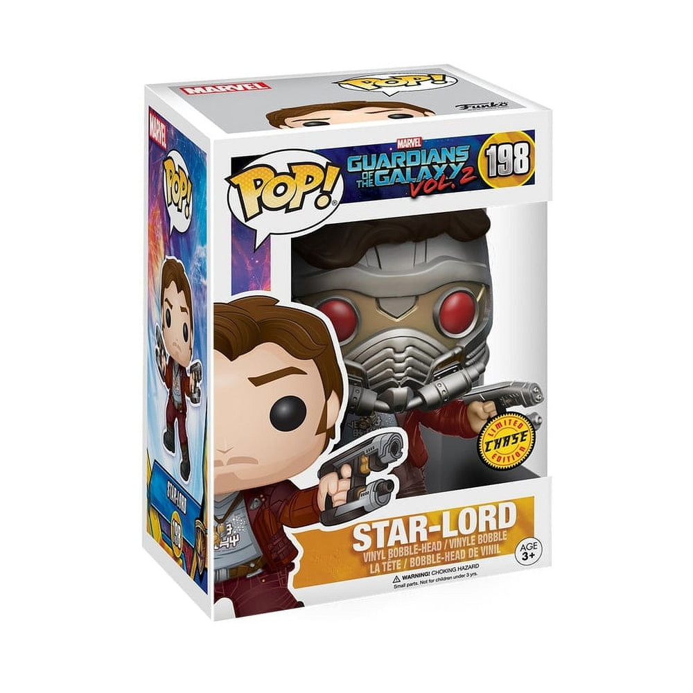 Funko Pop: Guardians of the Galaxy Star Lord Chase #198