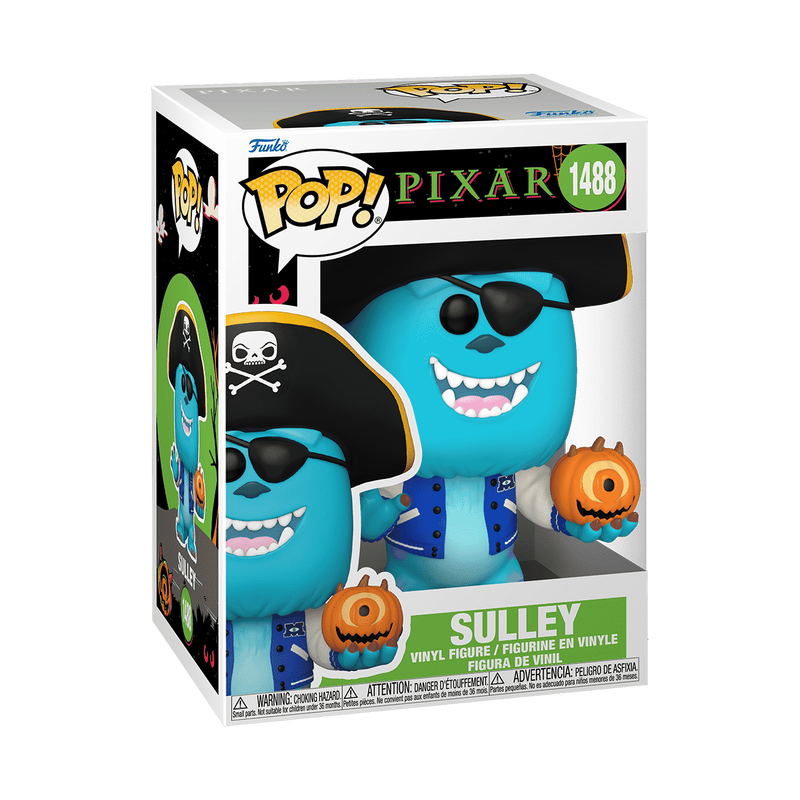 Funko Pop! Animation - Pixar Halloween - Monsters, Inc. - Sulley in Pirate Costume #1488