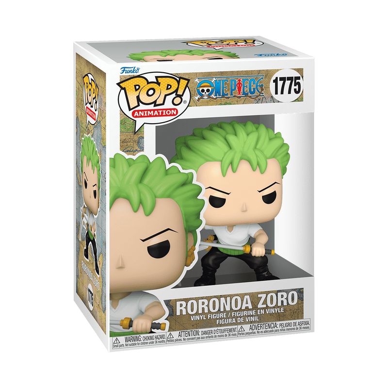 Funko Pop! Animation - One  Piece - Roronoa Zoro #1775 W/ Chance at Chase