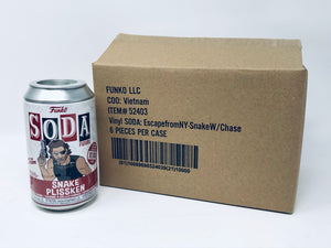 Funko Soda: Escape from New York - Snake Plissken Case of 6 With Chase
