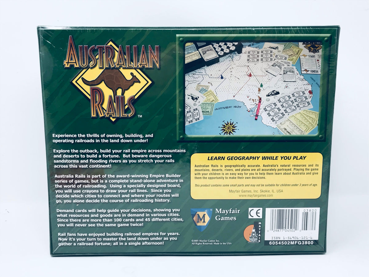 Australian Rails Game Australian Rails Game | Lost Trading Post