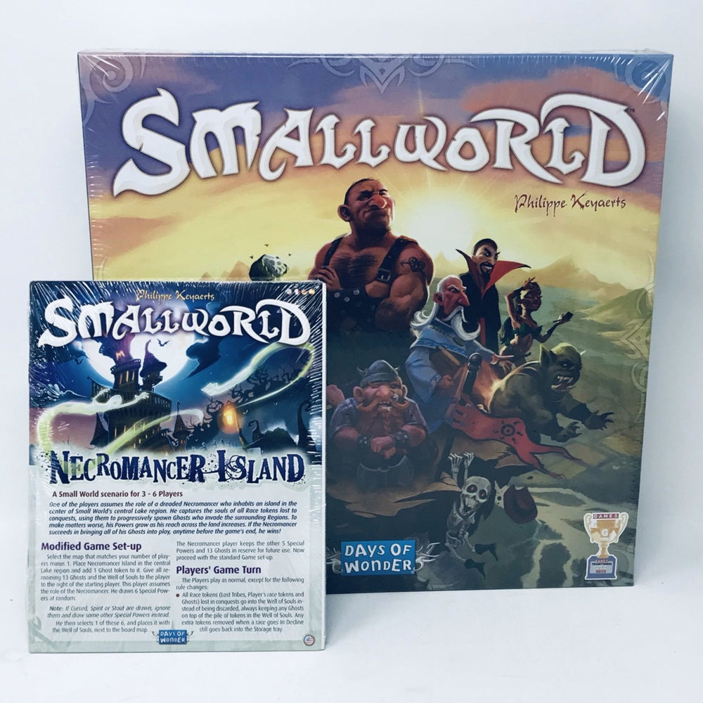 Small World Core Game Plus Necromancer Island Expansion