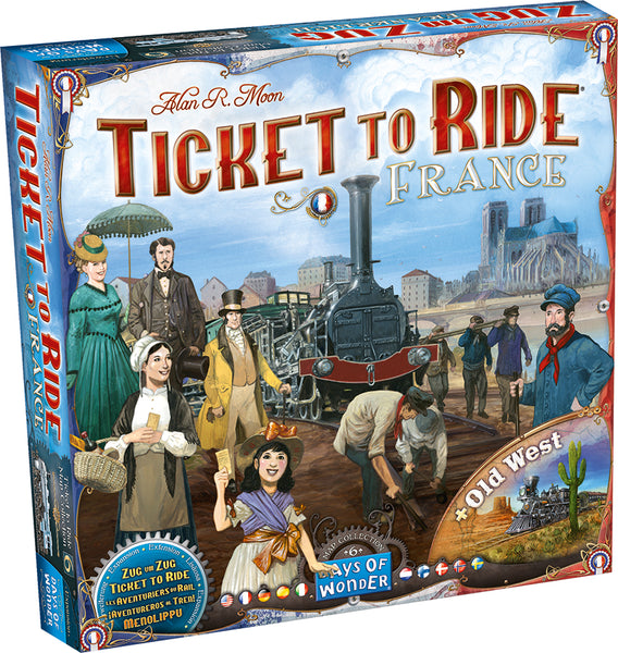 Ticket to Ride: France and Old West - Map Collection 6