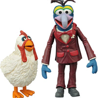 Disney The Muppets Gonzo and Camilla Action Figures by Diamond Select Toys