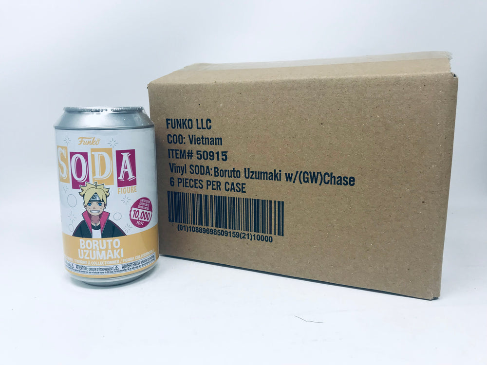 Funko Soda: Boruto Uzumaki Case of 6 with Chase