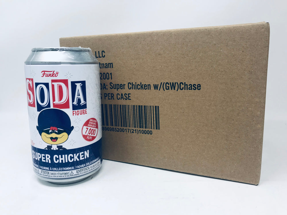 Funko Soda: Super Chicken Case of 6 with Chase