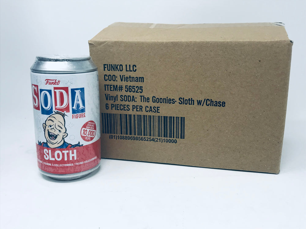 Funko Soda: The Goonies Sloth Case of 6 With Chase