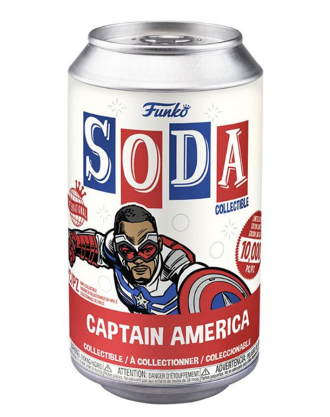 Funko Soda: Falcon & The Winter Soldier Captain America International Version