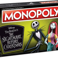 Disney Tim Burton's The Nightmare Before Christmas Monopoly
