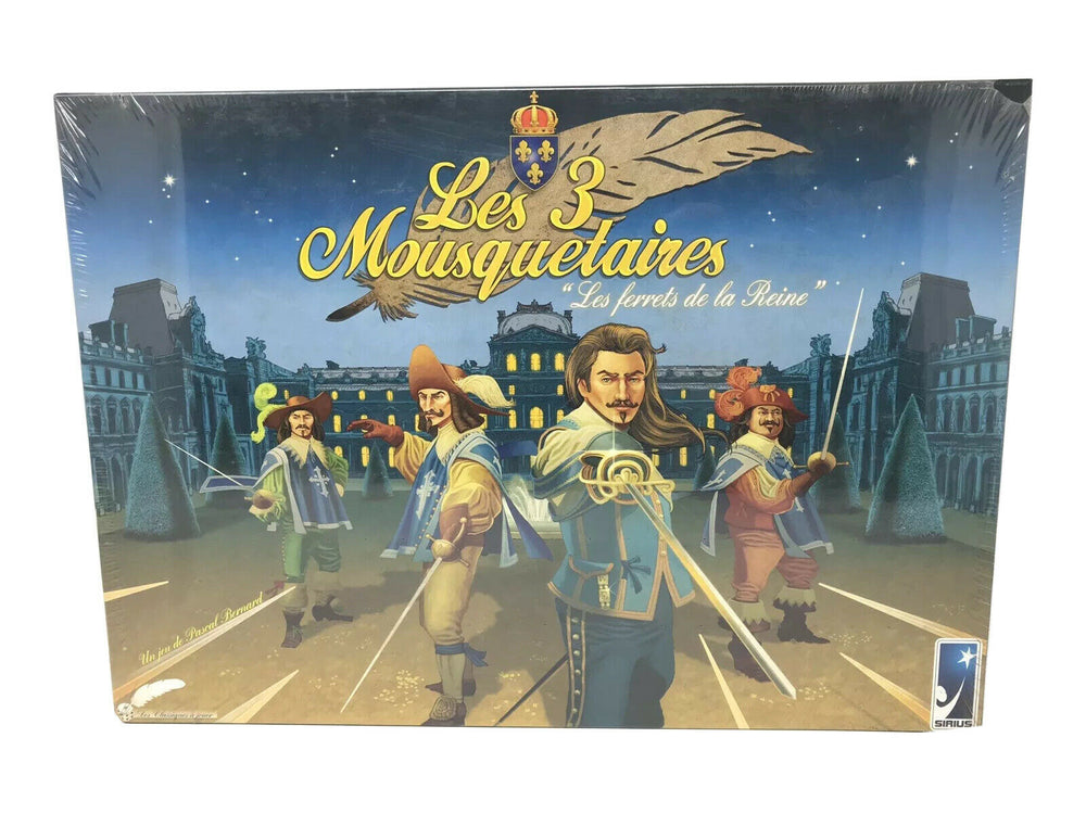 The 3 Musketeers: The Queen's Pendants Board Game - French Edition - Les 3 Mousquetaires by Sirius Games